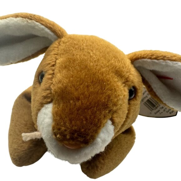 Vintage Ty Beanie Babies Collection Ears Rabbit Plush - Picture 2 of 7